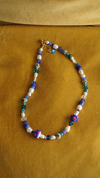 Mushroom Necklace