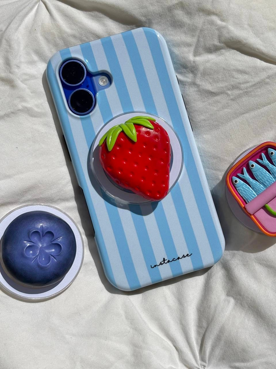 Strawberry Phone Grip