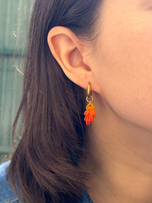 Autumn Leaf Charm