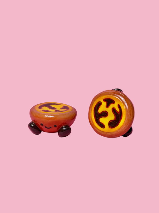 Pastel de Nata Cutie Keychain