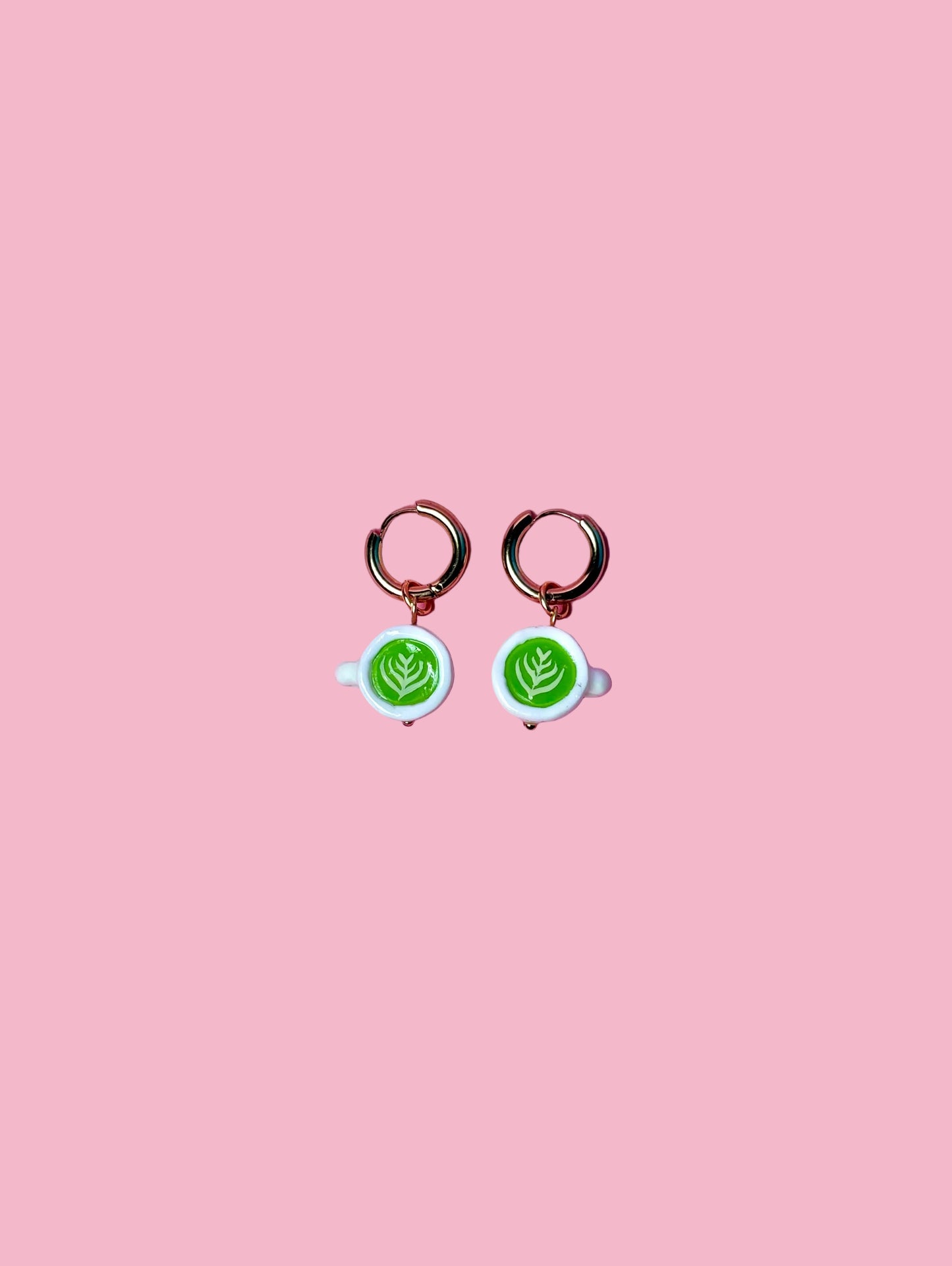 Cappuccino / Matcha Earrings