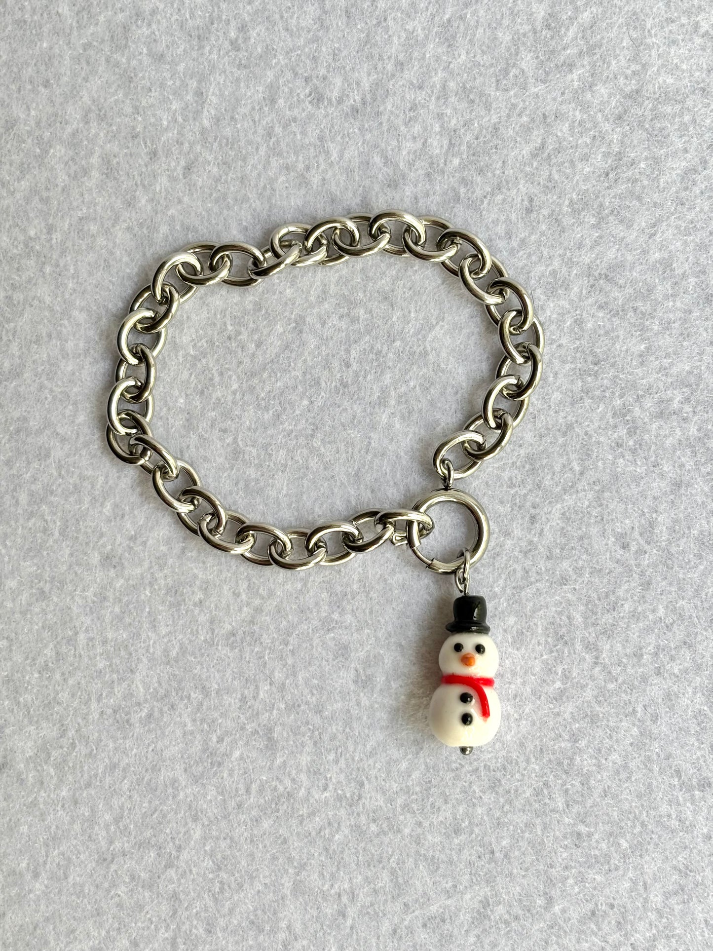 Chain Bracelet (for charms) Silver