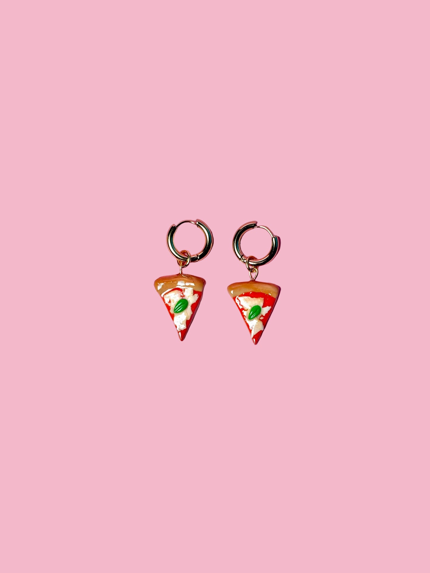 Pizza Earrings