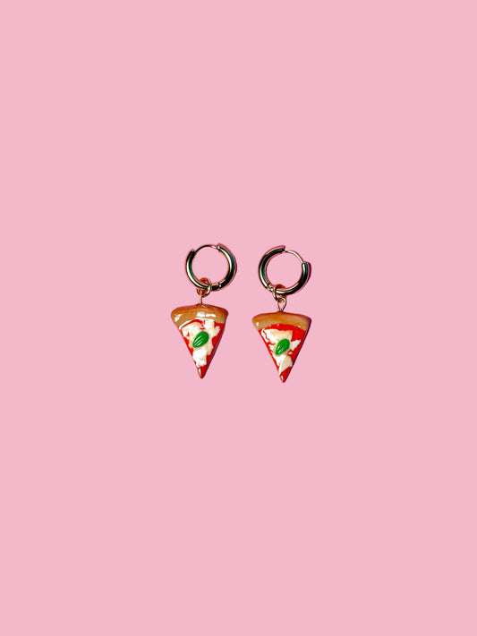 Pizza Earrings