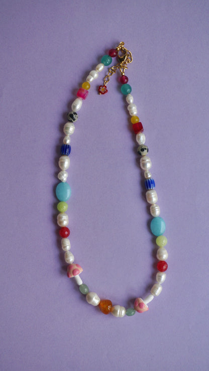 Mushroom Necklace