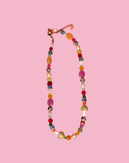 Mushroom Necklace