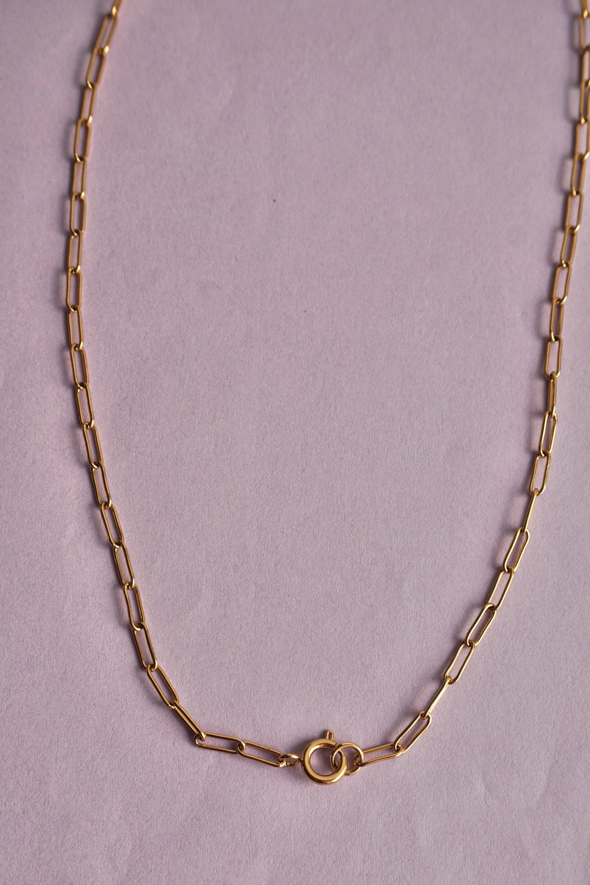 Chain Necklace (for charms) Gold