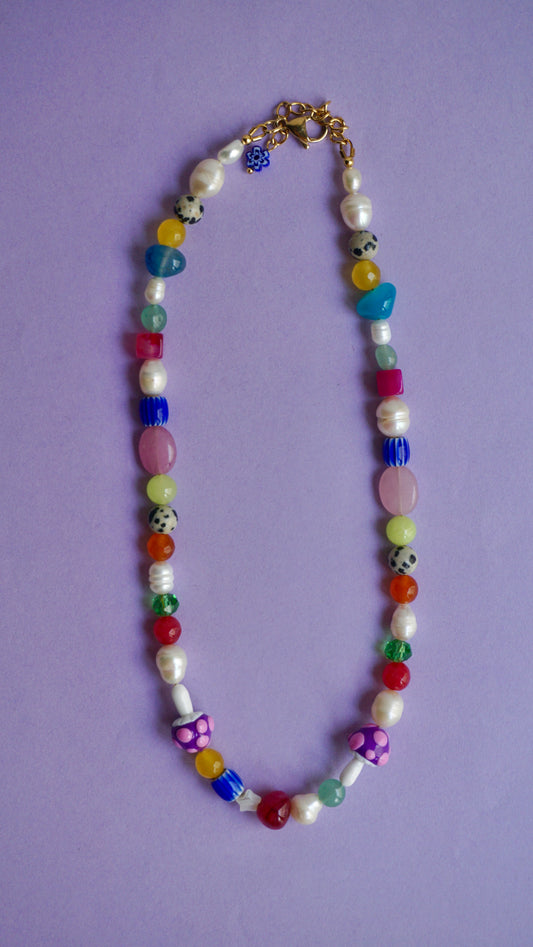 Mushroom Necklace
