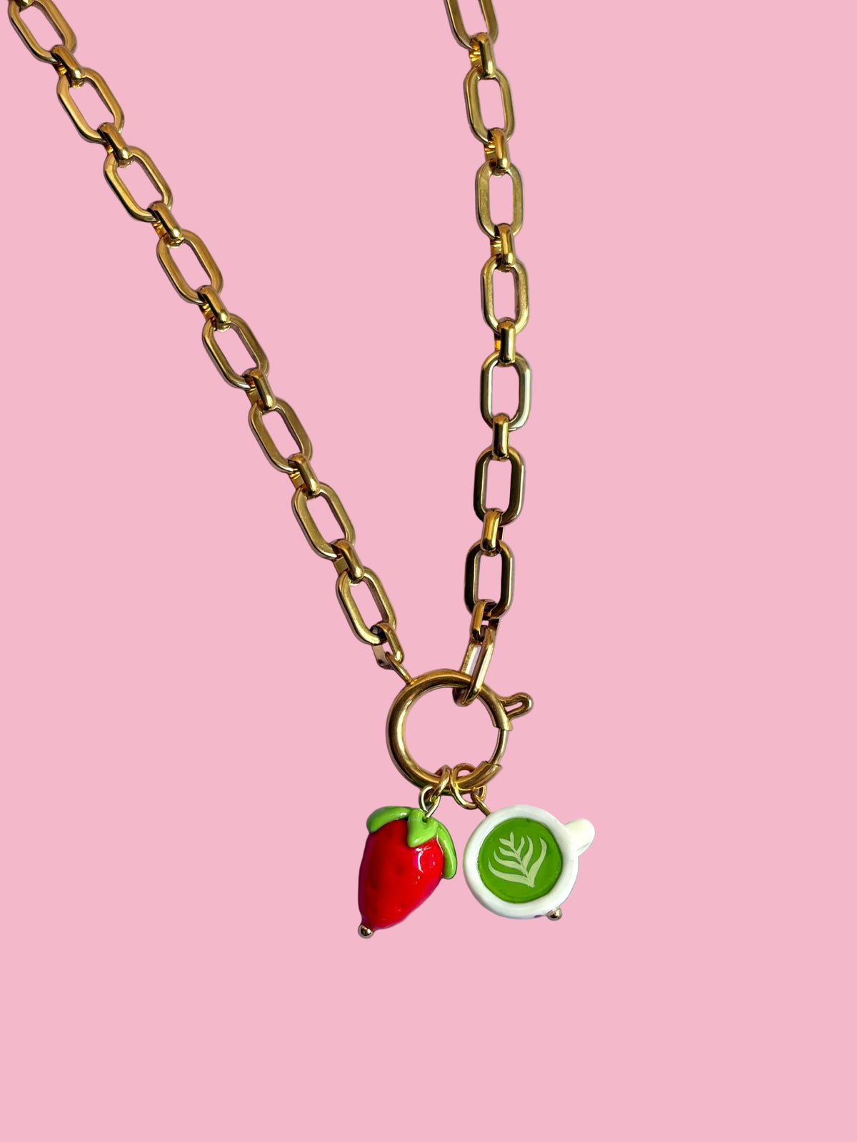 Chain Necklace (for charms) Gold