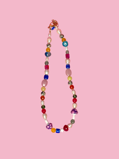 Mushroom Necklace