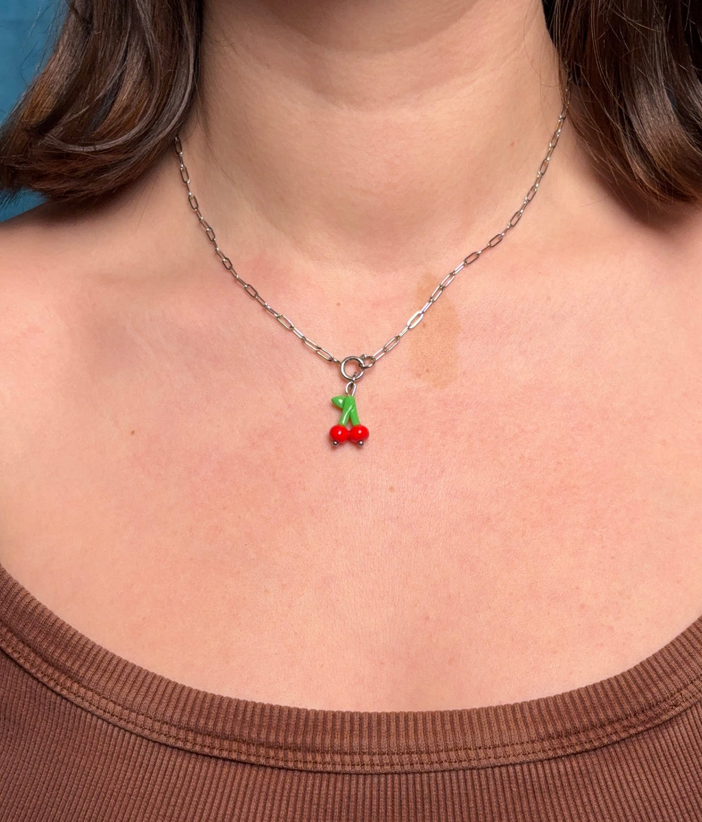 Chain Necklace (for charms) Silver