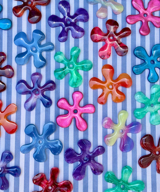 Flower Hoops (Big)