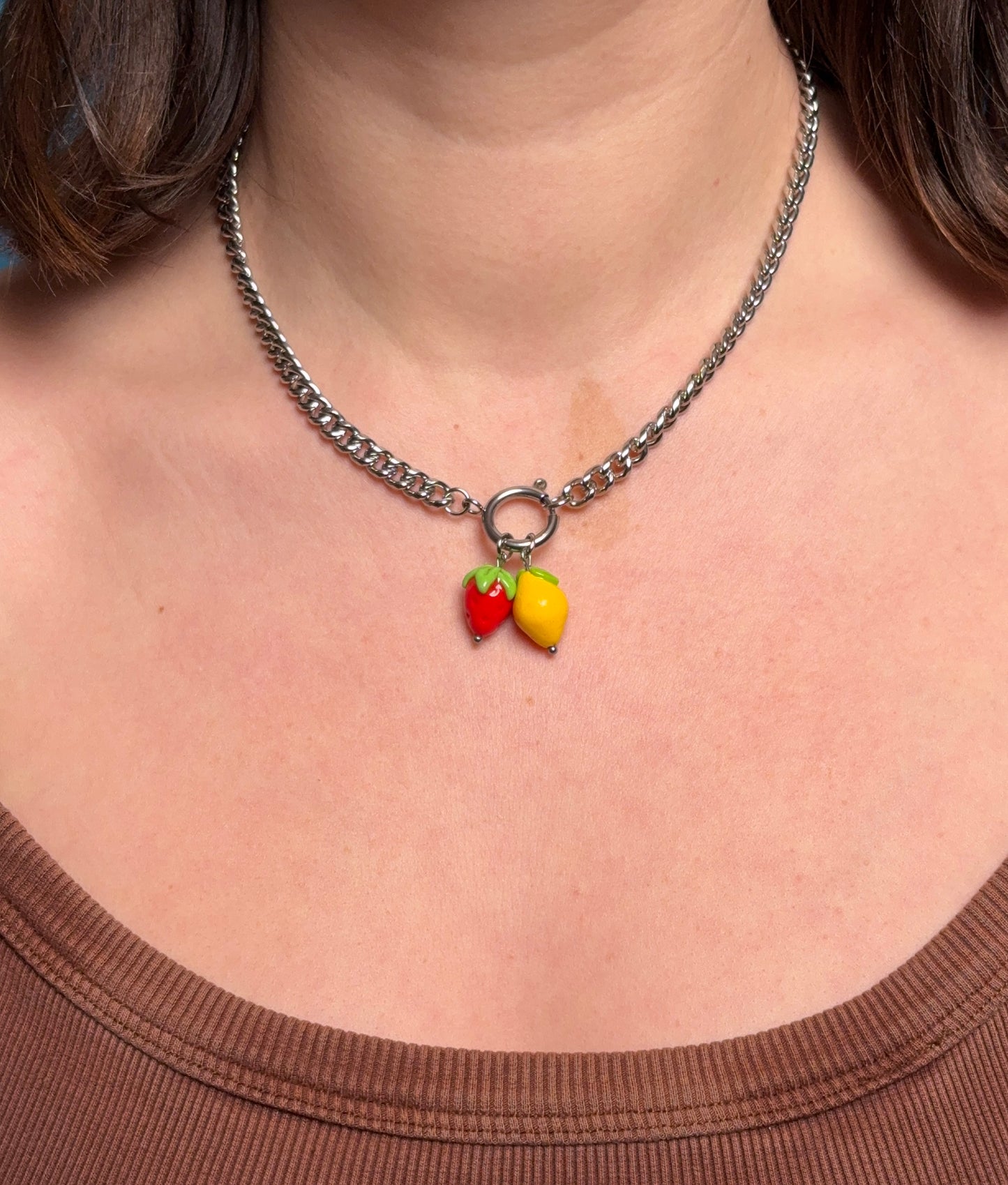 Chain Necklace (for charms) Silver