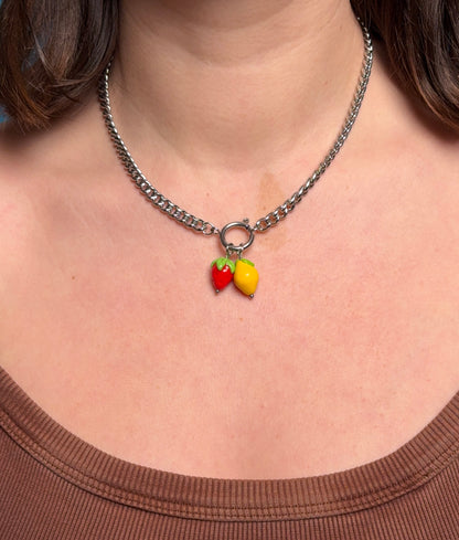 Chain Necklace (for charms) Silver