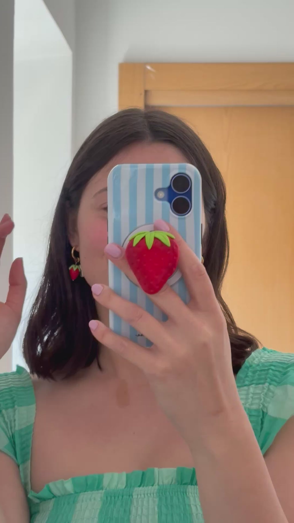 Strawberry Phone Grip